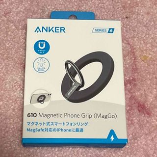 アンカー(Anker)の【値下げ】ANKER マグネット式スマートフォンリング（ブラック）(その他)