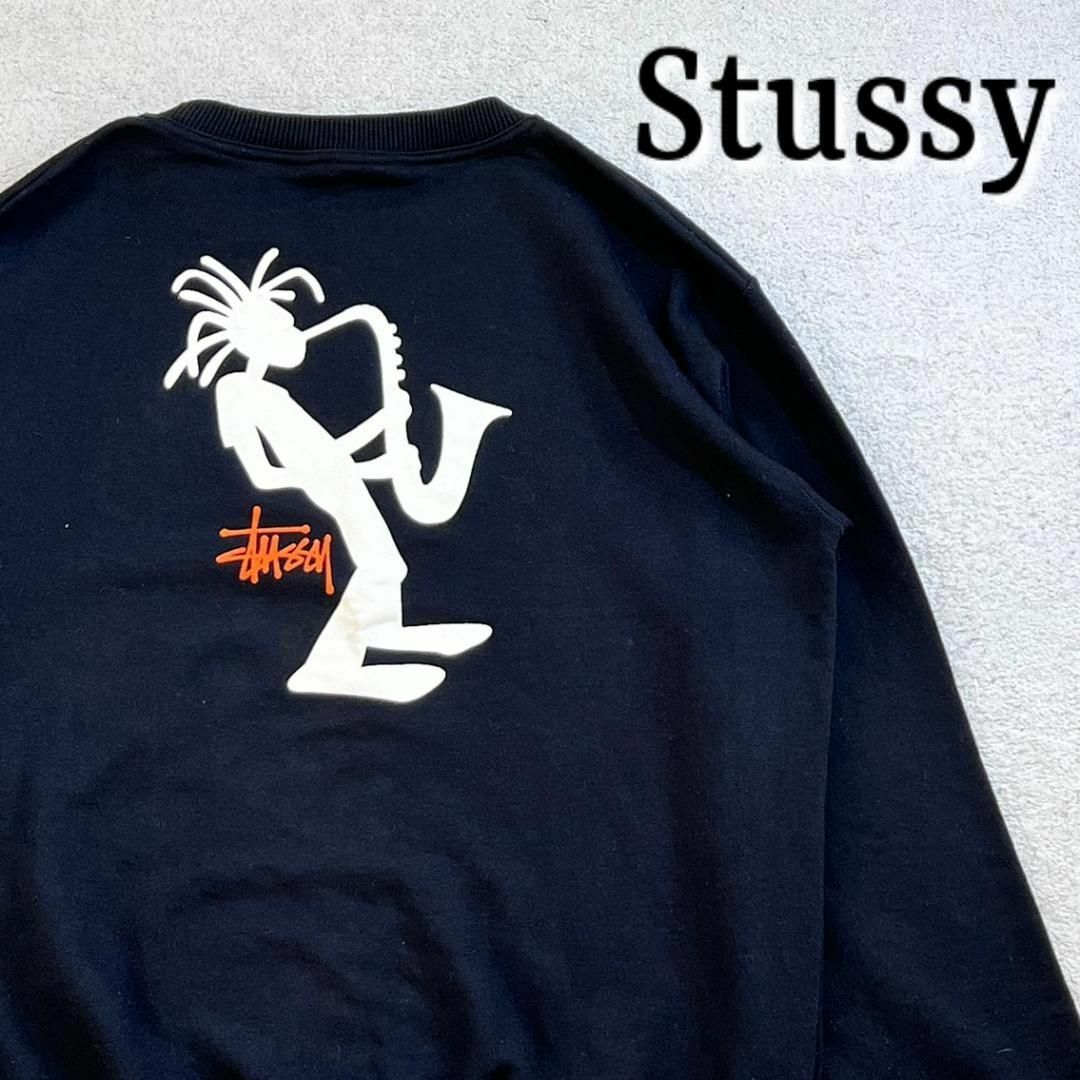 スウェット90s USA製 シャドーマン ジャズ stussy ステューシー スウェット