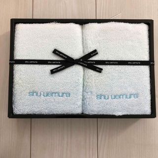 シュウウエムラ(shu uemura)のギフトタオル　フェイスタオル2本セット　シュウウエムラ(タオル/バス用品)