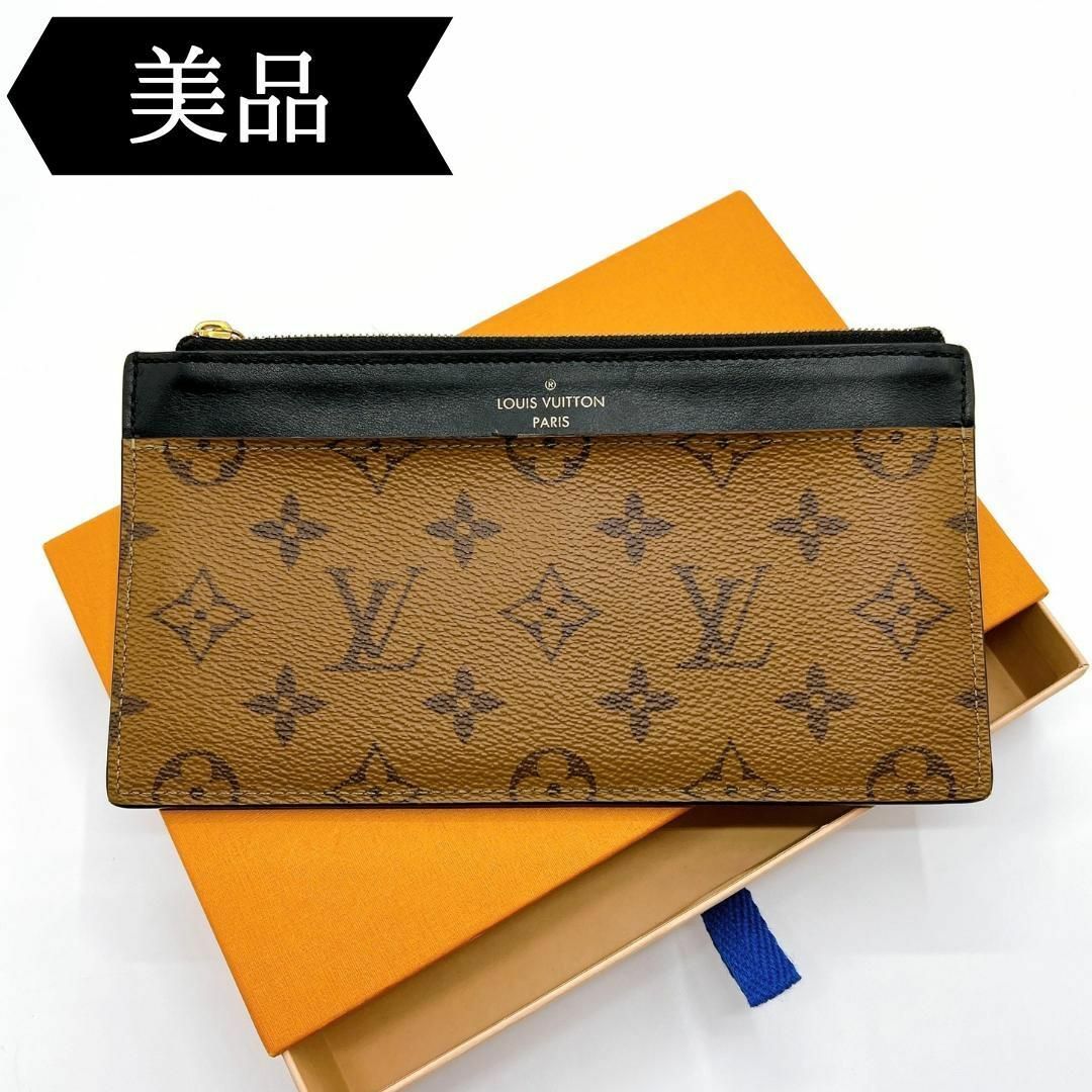 LOUIS VUITTON - ◇ルイヴィトン◇モノグラム/リバース/スリム/パース