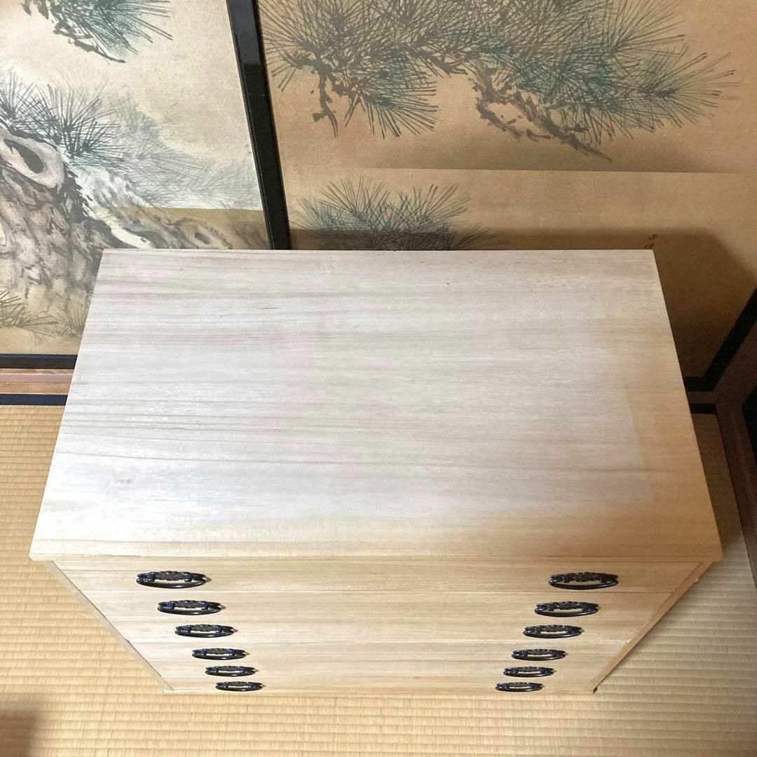 ②【直接取引可能/割引あり】レトロ 高級品 桐タンス 和箪笥 6段 アンティーク
