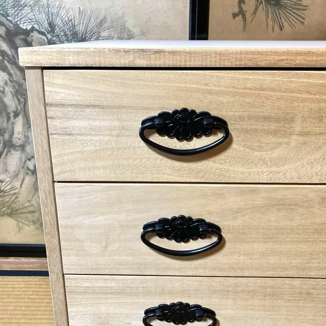 ②【直接取引可能/割引あり】レトロ 高級品 桐タンス 和箪笥 6段 アンティーク
