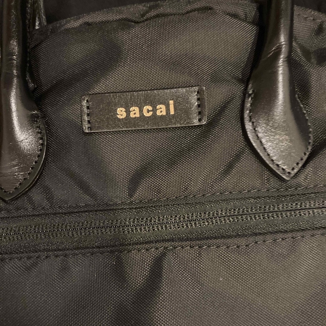 sacai(サカイ)のSacai Classic Fold Nylon 2way   ブラック レディースのバッグ(ショルダーバッグ)の商品写真
