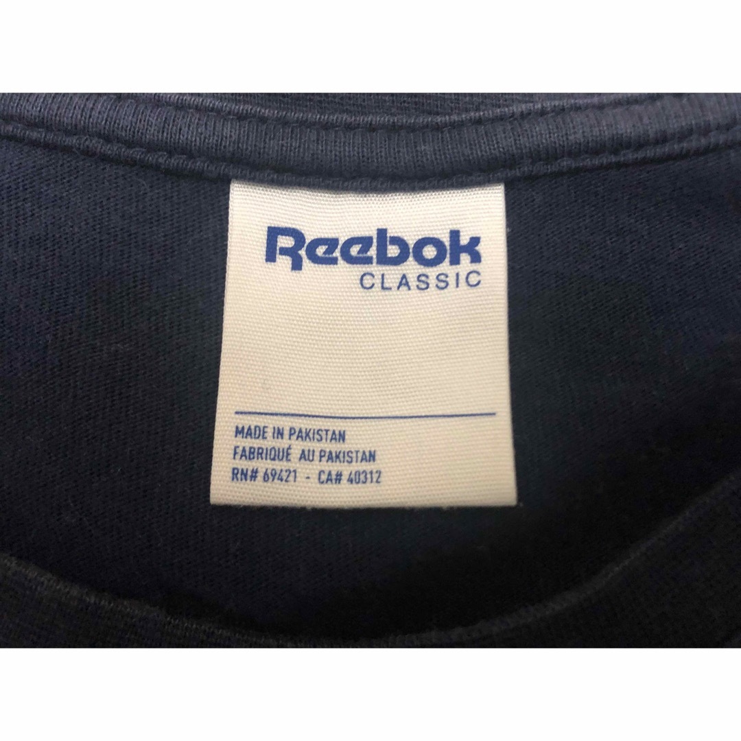 Reebok(リーボック)のリーボック クラシック Tシャツ Mサイズ ネイビー メンズのトップス(Tシャツ/カットソー(半袖/袖なし))の商品写真