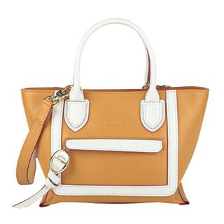 ロンシャン(LONGCHAMP)の新品 ロンシャン LONGCHAMP ハンドバッグ メールボックス トップハンドルバッグ Sサイズ レモン(ハンドバッグ)