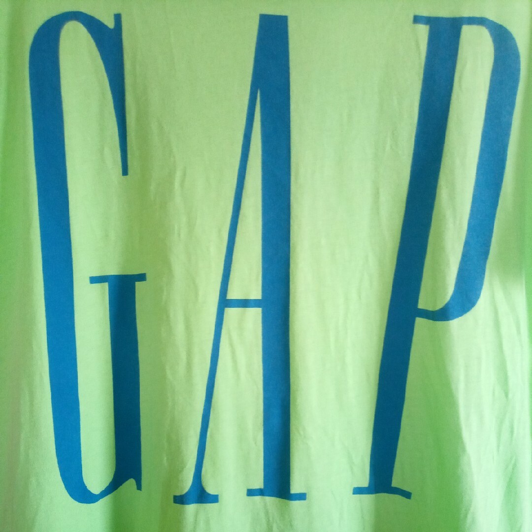 GAP(ギャップ)のGAP 半袖Tシャツ ネオン グリーン M 中古 メンズのトップス(Tシャツ/カットソー(半袖/袖なし))の商品写真