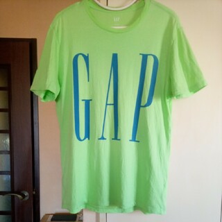 ギャップ(GAP)のGAP 半袖Tシャツ ネオン グリーン M 中古(Tシャツ/カットソー(半袖/袖なし))