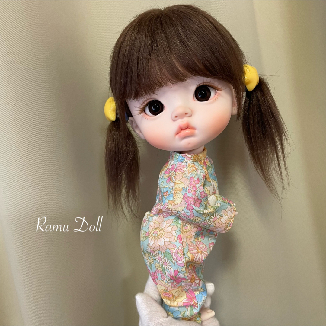 カスタムドール bjd qbaby dayuanbao 風 アウトフィット付き