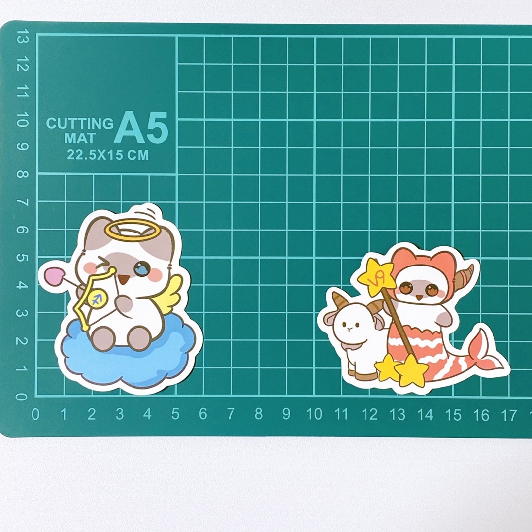 No.C-0102 星座キャラクターステッカー 12枚入り