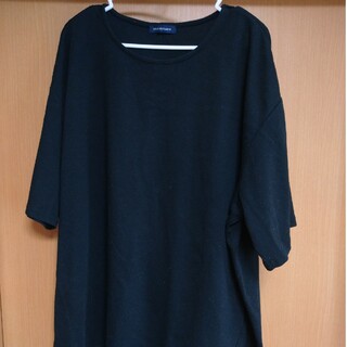 アーバンリサーチ(URBAN RESEARCH)のアーバンリサーチ　黒　半袖　Tシャツ　スウェット　40(Tシャツ/カットソー(半袖/袖なし))