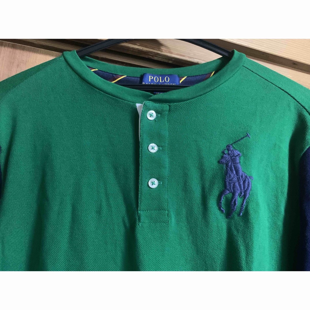 POLO RALPH LAUREN(ポロラルフローレン)のラルフローレン  長袖　ボーイズ　L/G14-16 キッズ/ベビー/マタニティのキッズ服男の子用(90cm~)(Tシャツ/カットソー)の商品写真