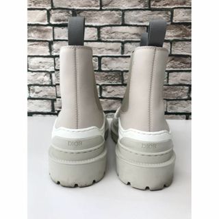DIOR HOMME DIOR×sacaiディオール×サカイAWサイドゴアレザー