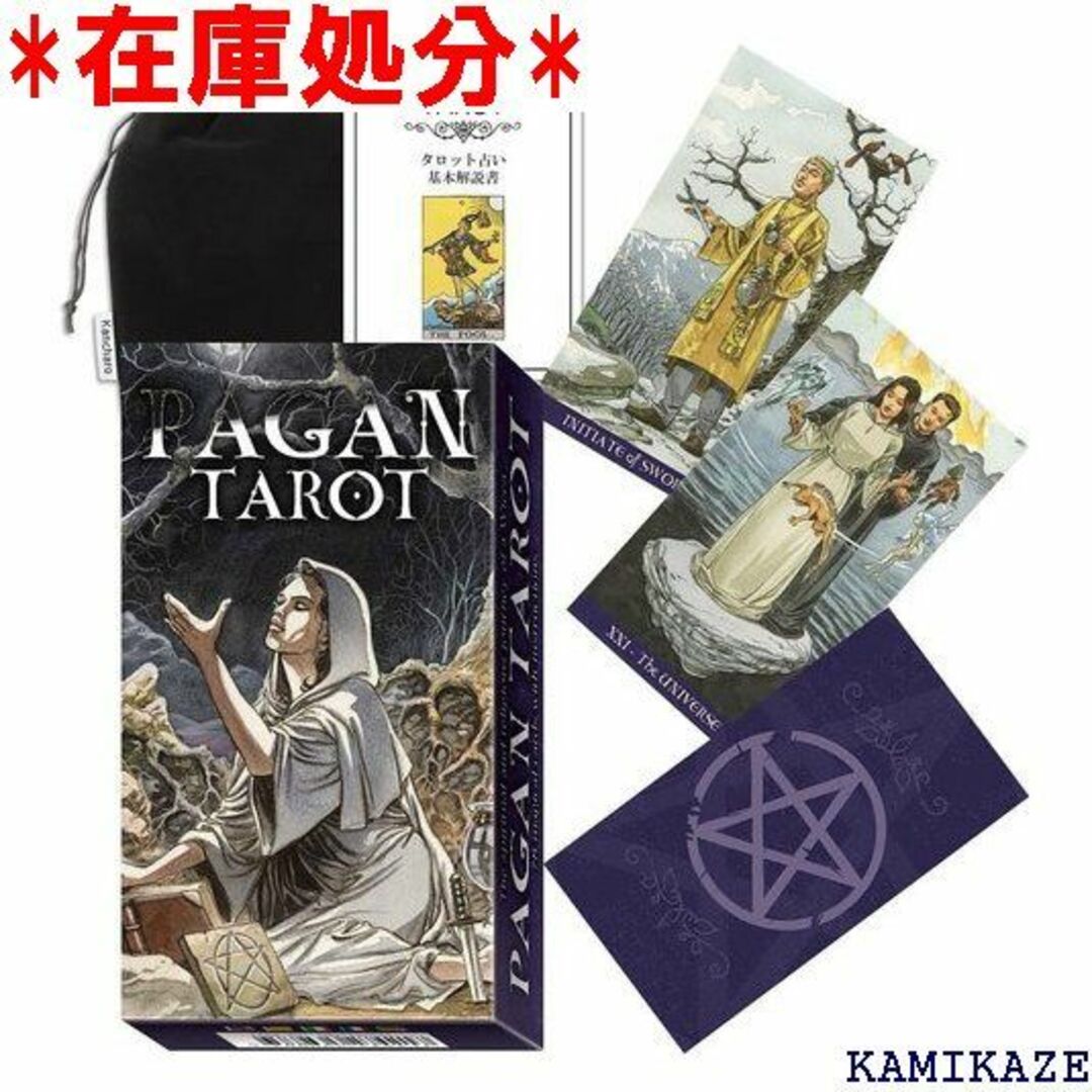 ☆送料無料 Kancharo タロットカード 78 枚 タ &ポーチ付き 272