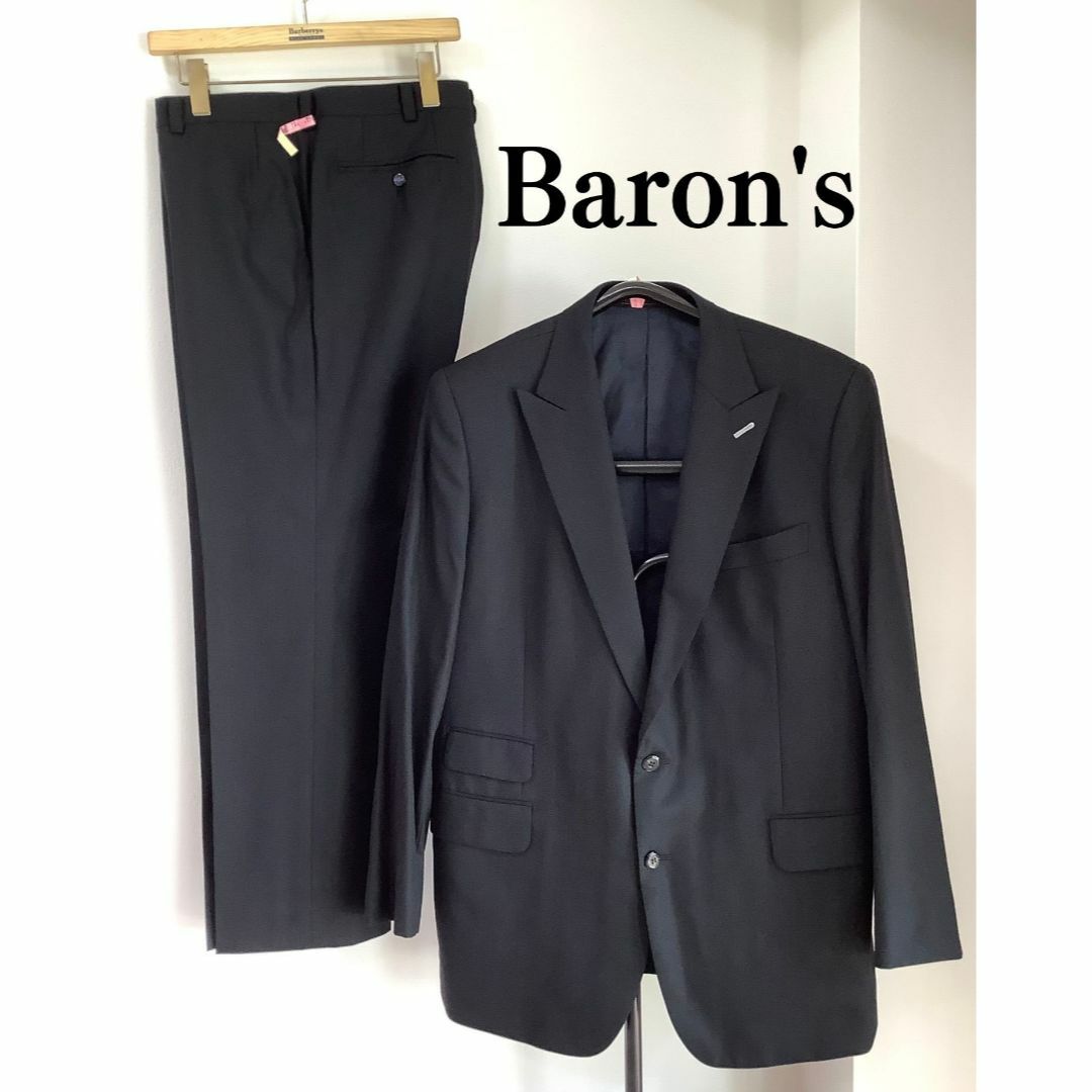 [美品]“Baron's ”秋冬メンズセットアップスーツ