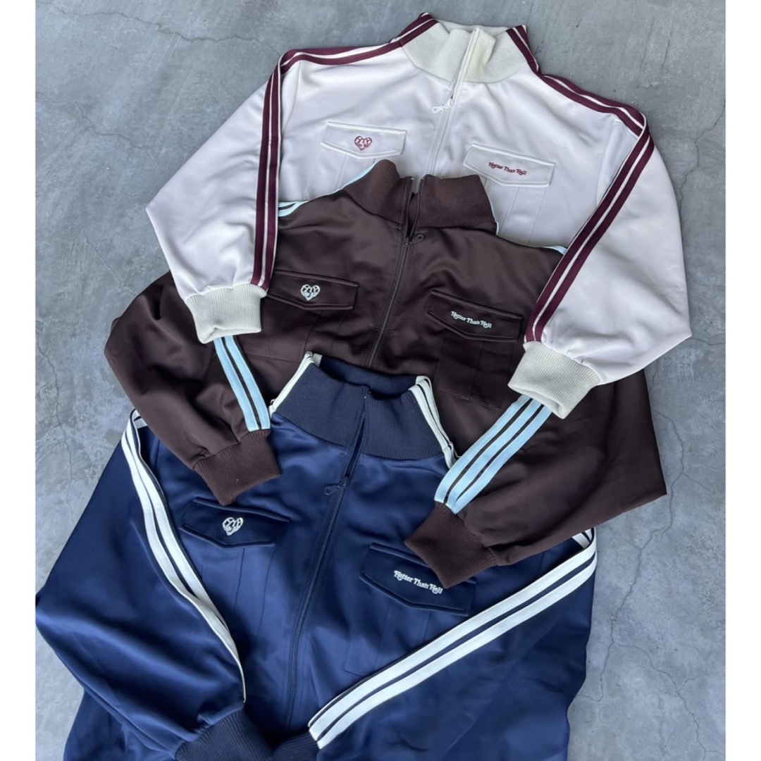 adidas - HTH track jacket トラックジャケット ベージュの通販 by u