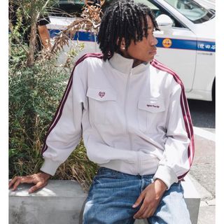 adidas - HTH track jacket トラックジャケット ベージュの通販 by u