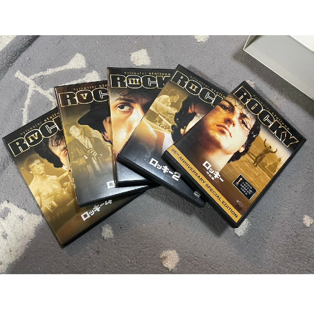 ロッキー DVDコレクターズBOX〈初回生産限定・5枚組〉新品、未開封