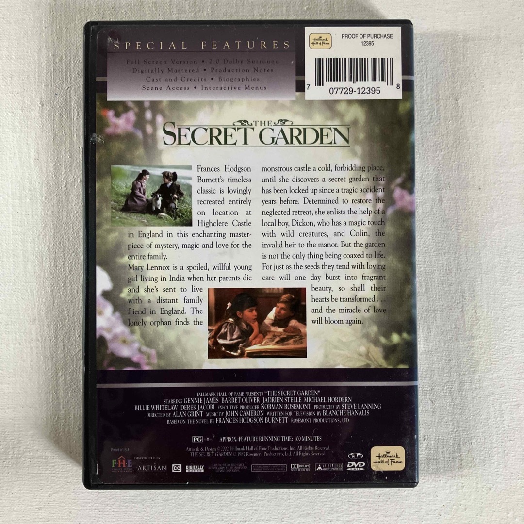 THE SECRET GARDEN  秘密の花園　DVD エンタメ/ホビーのDVD/ブルーレイ(外国映画)の商品写真