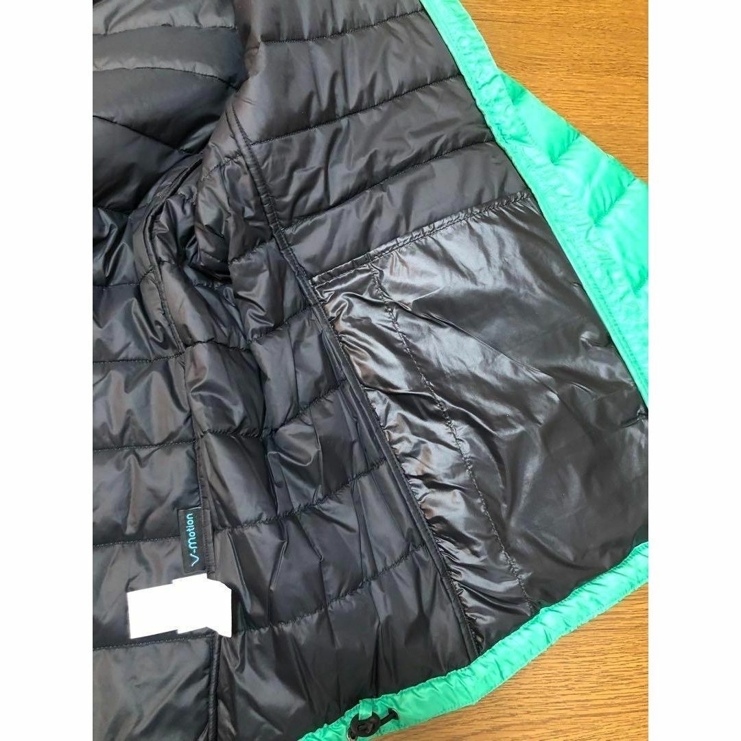 新品★ノースフェイスホワイトレーベル中綿ジャケットL エンジ　保存袋付　韓国限定