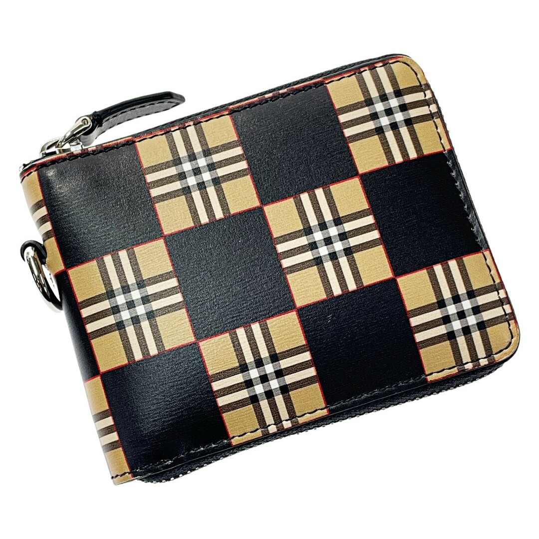 BURBERRY バーバリー ダニエルズ チェッカー 2つ折り財布 8030794