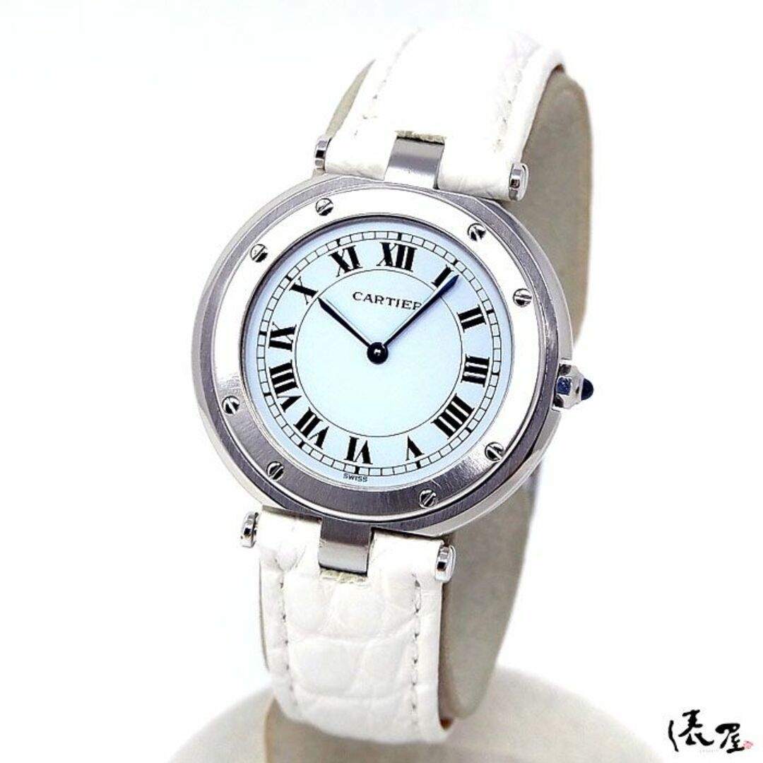 Cartier(カルティエ)の【仕上済/OH済】カルティエ サントス ヴァンドーム QZ クーガー ヴィンテージ メンズ Cartier 時計 腕時計 中古【送料無料】 メンズの時計(腕時計(アナログ))の商品写真