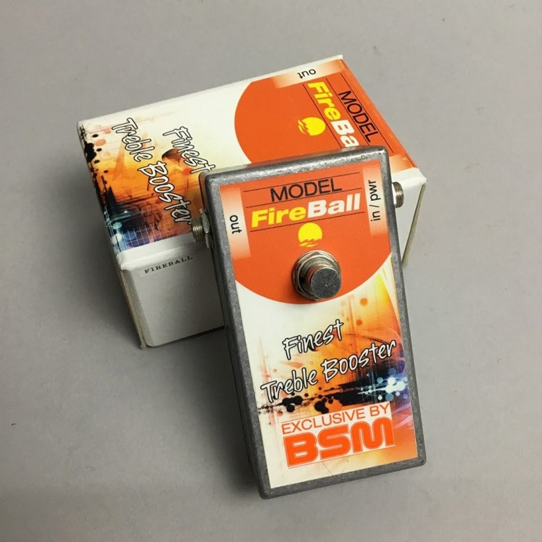 BSM / FireBoll【USED】ギター用エフェクターブースター　【郡山アティ店】
