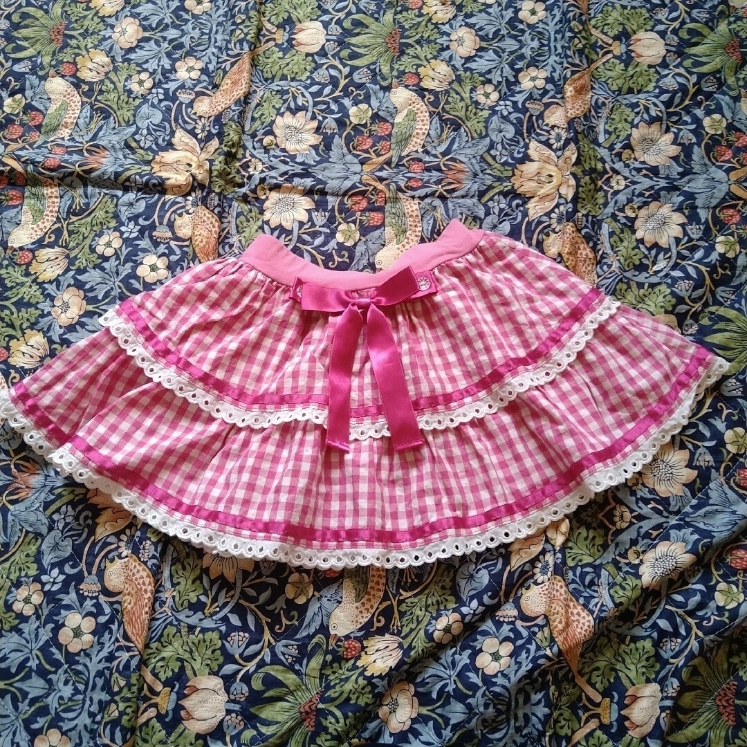 シャーリーテンプル♡ゆらゆらボンボン♡ハートボアサンタJSK♡120♡新品