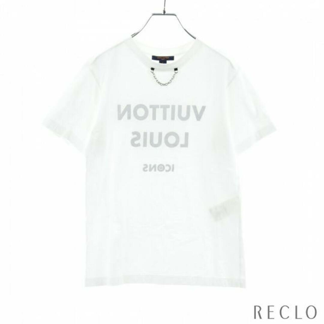 LOUIS VUITTON(ルイヴィトン)のLCT FITS02 Tシャツ ホワイト ダークグレー レディースのトップス(Tシャツ(半袖/袖なし))の商品写真