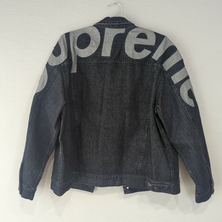 supreme classic logo denim jacket S