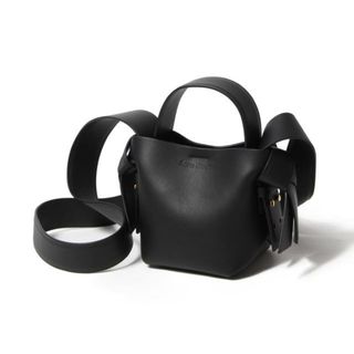 アクネストゥディオズ(Acne Studios)の【新品未使用】 ACNE STUDIOS アクネストゥディオズ ショルダー ハンドバッグ MUSUBI MICRO LEATHER BAG A10095 【BLACK】(ショルダーバッグ)