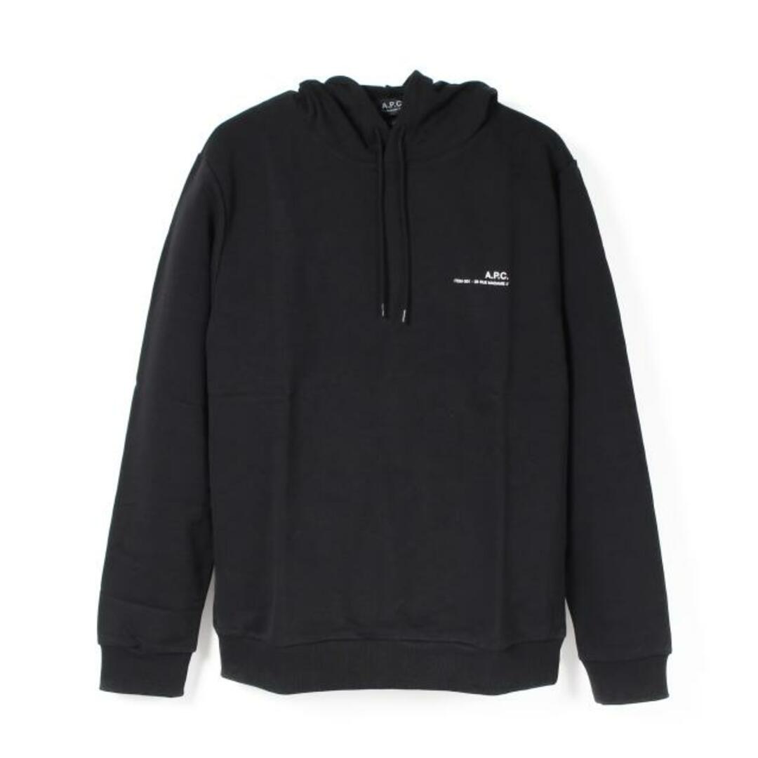 【新品未使用】 APC A.P.C. アーペーセー パーカー フーディ SWEATSHIRT スウェットシャツ コットン COFBQH27672  【Lサイズ/LZZ NOIR】 | フリマアプリ ラクマ