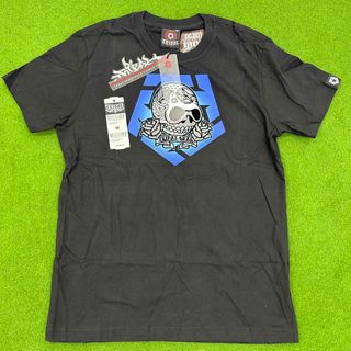 トライバル(TRIBAL)のトライバルギア　スカルTシャツ　新品未使用　Mサイズ　タグ付き(Tシャツ/カットソー(半袖/袖なし))