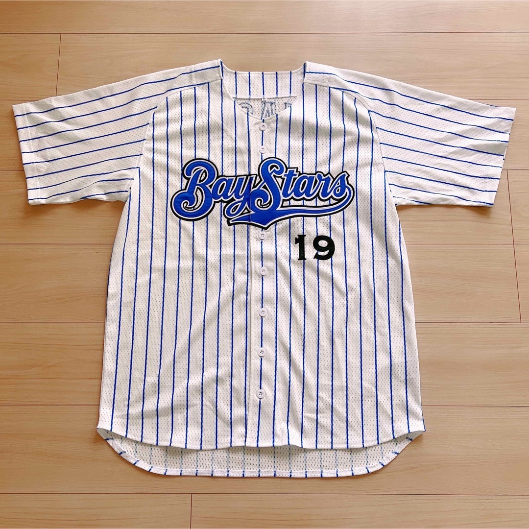 横浜DeNAベイスターズ#19山﨑 康晃GET THE FLAGユニフォーム L 横浜DeNAベイスターズ#19山﨑 康晃GET THE FLAGユニフォーム L
