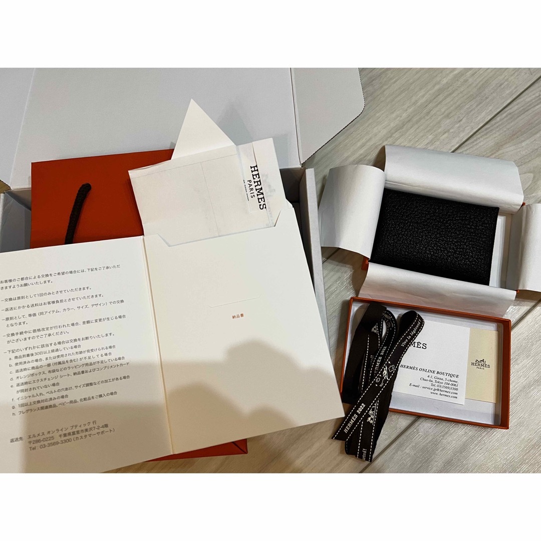 HERMES カルヴィデュオ コンパクト ノワール HERMES カルヴィデュオ コンパクト ノワール