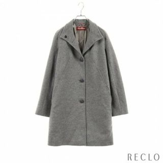 マックスマーラ(Max Mara)の コート スタンドカラー ウール グレー(その他)