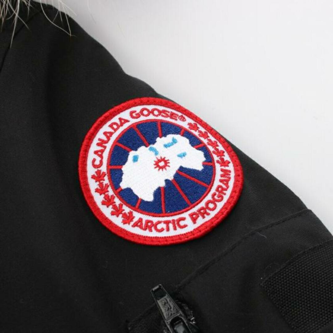 CANADA GOOSE(カナダグース)のモンテベロパーカ ダウンジャケット ブラック フード付き レディースのジャケット/アウター(ダウンジャケット)の商品写真