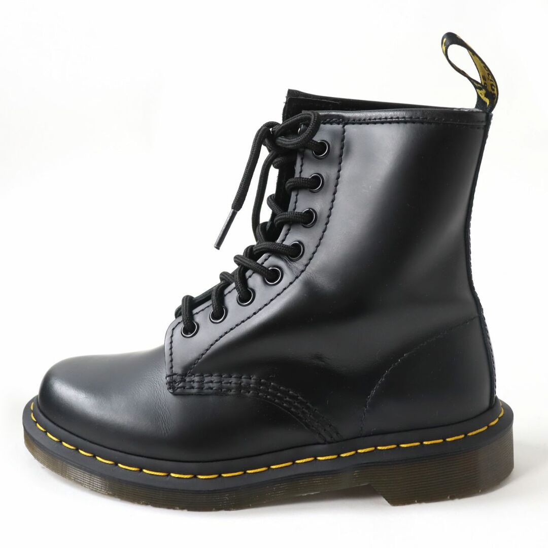 Dr.Martens(ドクターマーチン)の極美品☆Dr. Martens ドクターマーチン 1460 10072004 8ホール レースアップ レザー ブーツ ブラック 黒 UK5 レディース 箱付き レディースの靴/シューズ(ブーツ)の商品写真