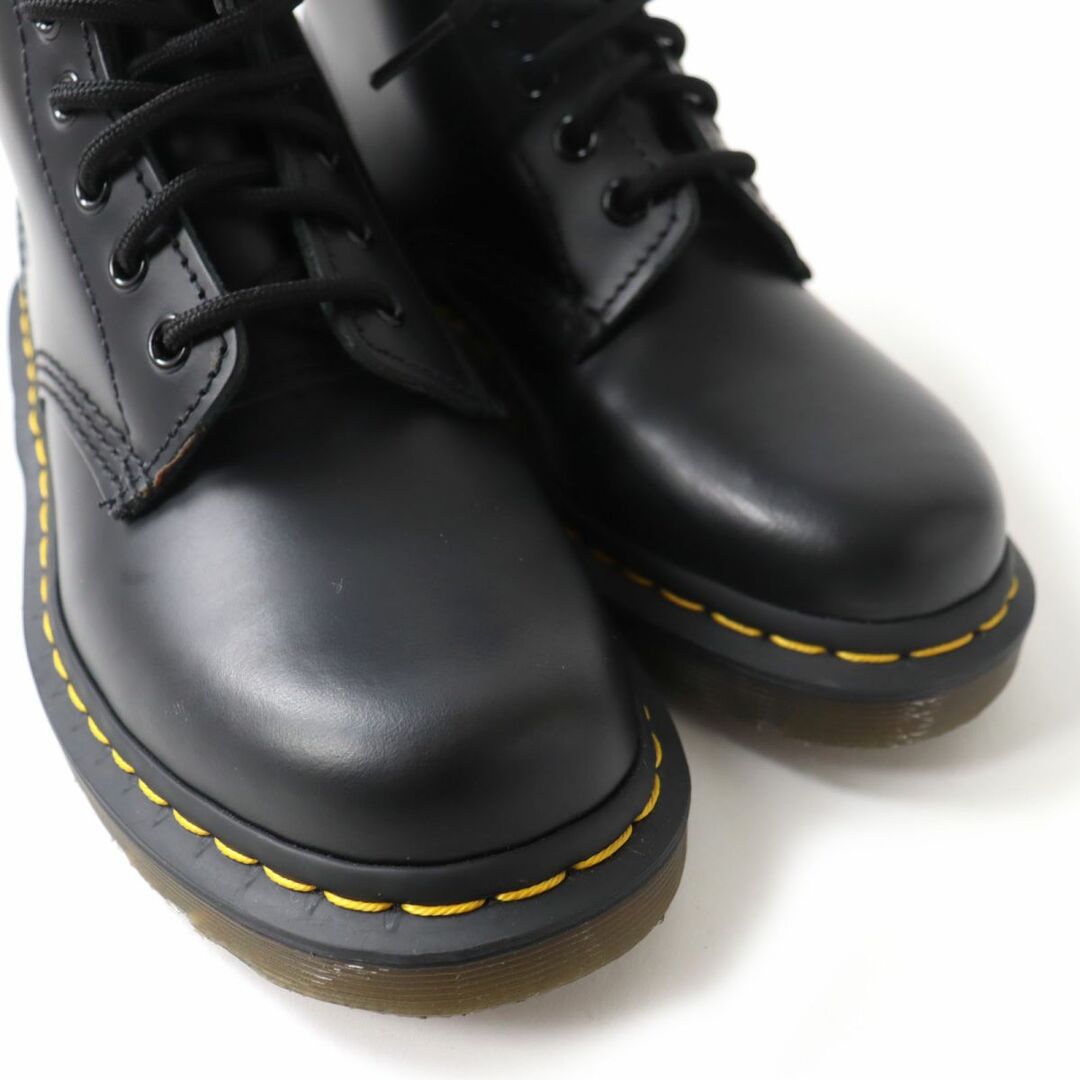 極美品☆Dr. Martens ドクターマーチン 1460 10072004 8ホール レースアップ レザー ブーツ ブラック 黒 UK5 レディース 箱付き 7