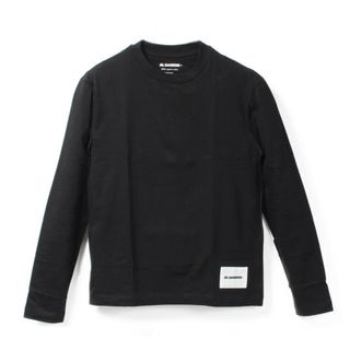 【新品未使用】 JIL SANDER ジルサンダー Tシャツ ロンT 長袖 T-SHIRT 1PCS コットン J40GC0002J45048  【Lサイズ/BLACK】