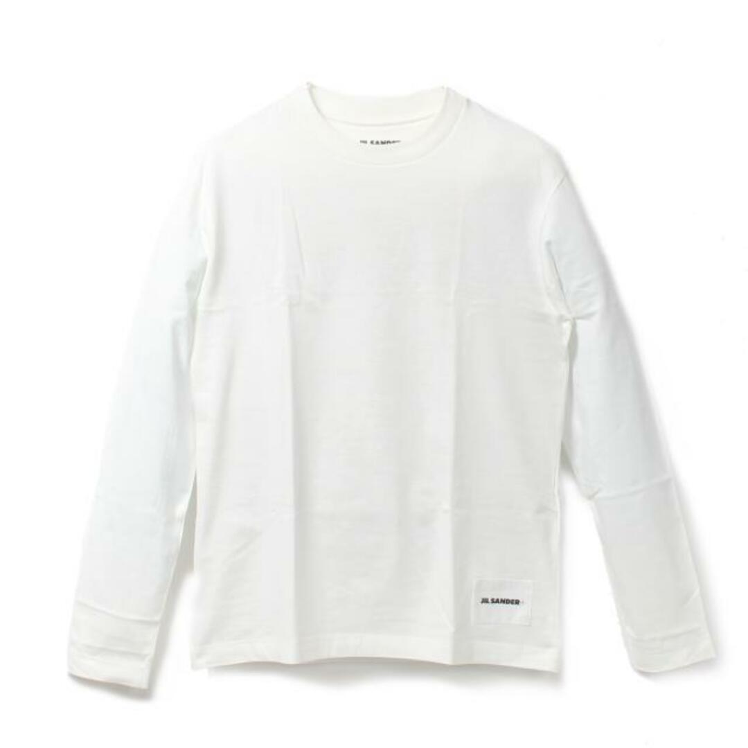 【新品未使用】 JIL SANDER ジルサンダー Tシャツ ロンT 長袖 T-SHIRT 1PCS コットン J40GC0002J45048 【Mサイズ/WHITE】