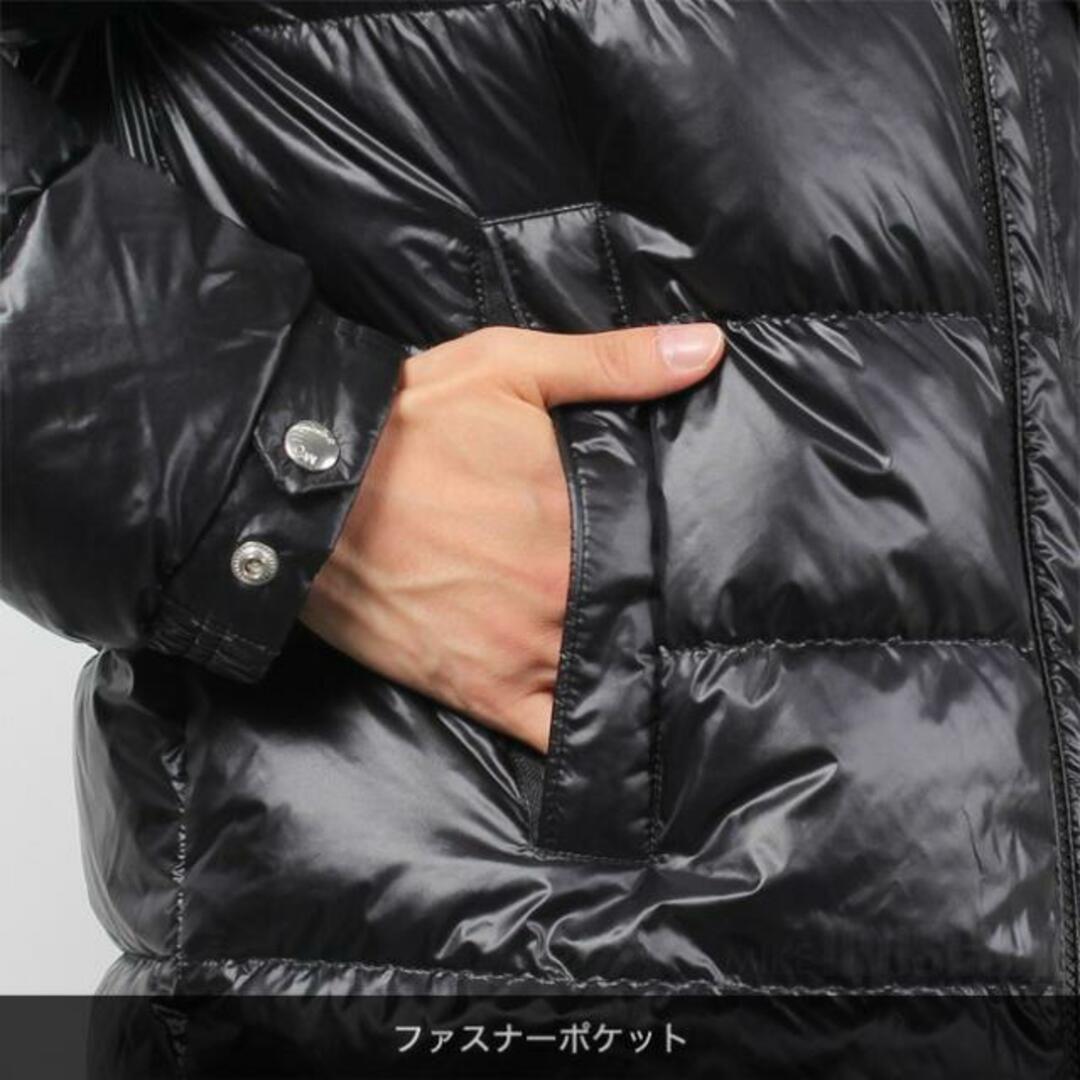 【新品未使用】 MONCLER モンクレール ダウンジャケット ダウンコート WOLLASTON ナイロン 1A00001-595ZZ 【2/BLACK】 6