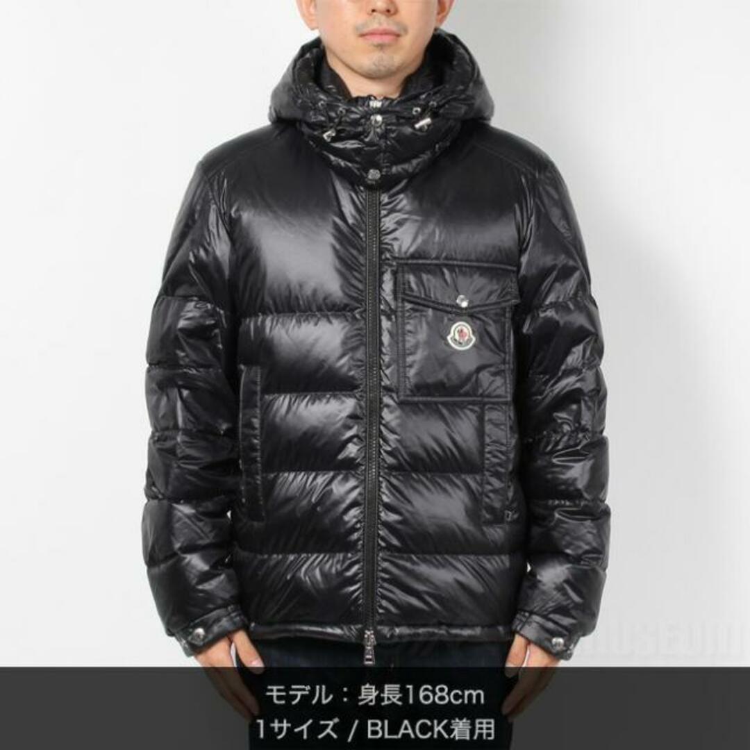 【新品未使用】 MONCLER モンクレール ダウンジャケット ダウンコート WOLLASTON ナイロン 1A00001-595ZZ 【3/BLACK】