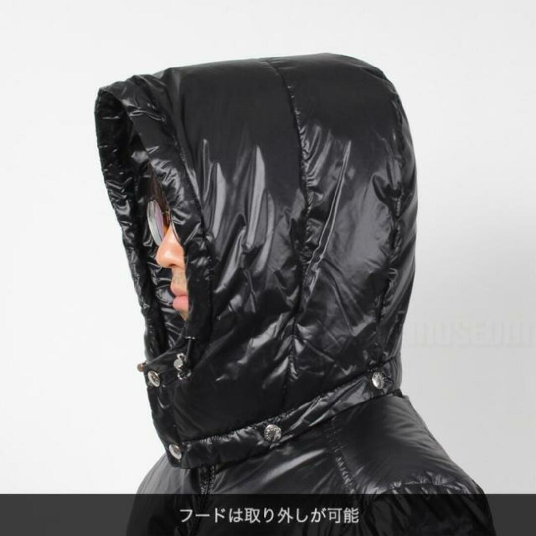 【新品未使用】 MONCLER モンクレール ダウンジャケット ダウンコート WOLLASTON ナイロン 1A00001-595ZZ 【3/BLACK】