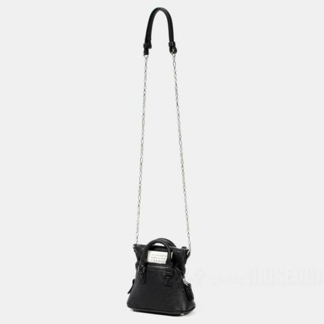 【新品未使用】 Maison Margiela メゾン マルジェラ ショルダーバッグ 5AC classique baby 5ACクラシックベイビー レザー SB1WG0022P5348 【BLACK】