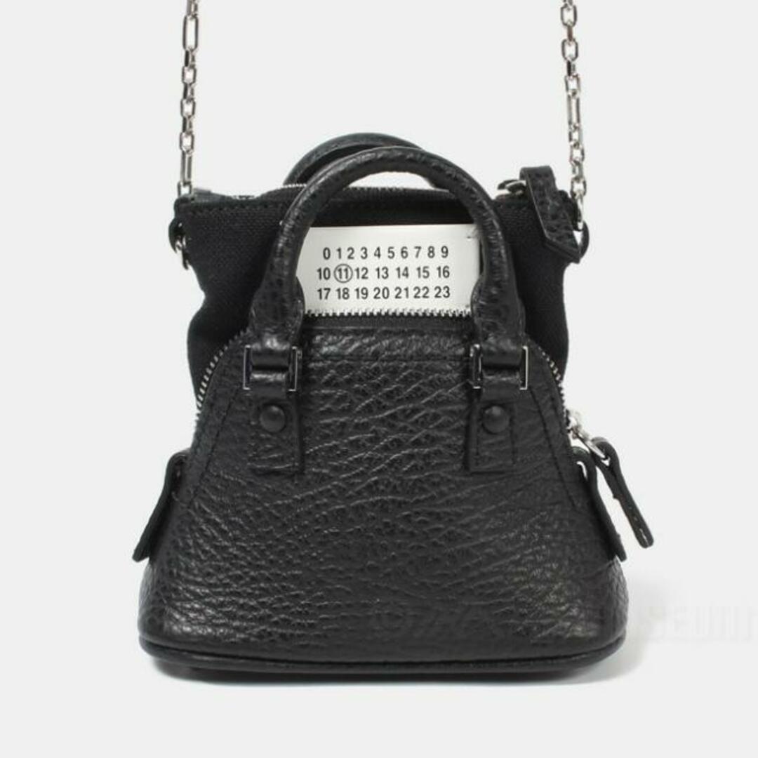 【新品未使用】 Maison Margiela メゾン マルジェラ ショルダーバッグ 5AC classique baby 5ACクラシックベイビー レザー SB3WG0025P4455 【BLACK】