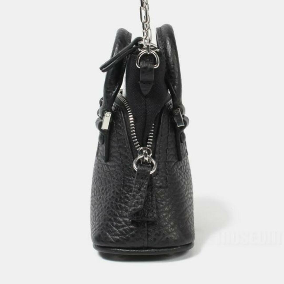 【新品未使用】 Maison Margiela メゾン マルジェラ ショルダーバッグ 5AC classique baby 5ACクラシックベイビー レザー SB3WG0025P4455 【BLACK】