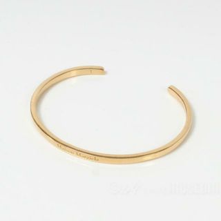 【新品未使用】 Maison Margiela メゾン マルジェラ ブレスレット アクセサリー Logo cuff ロゴカフ シルバー SM1UY0064SV0158 【06/PALLADIO BURATTATO】