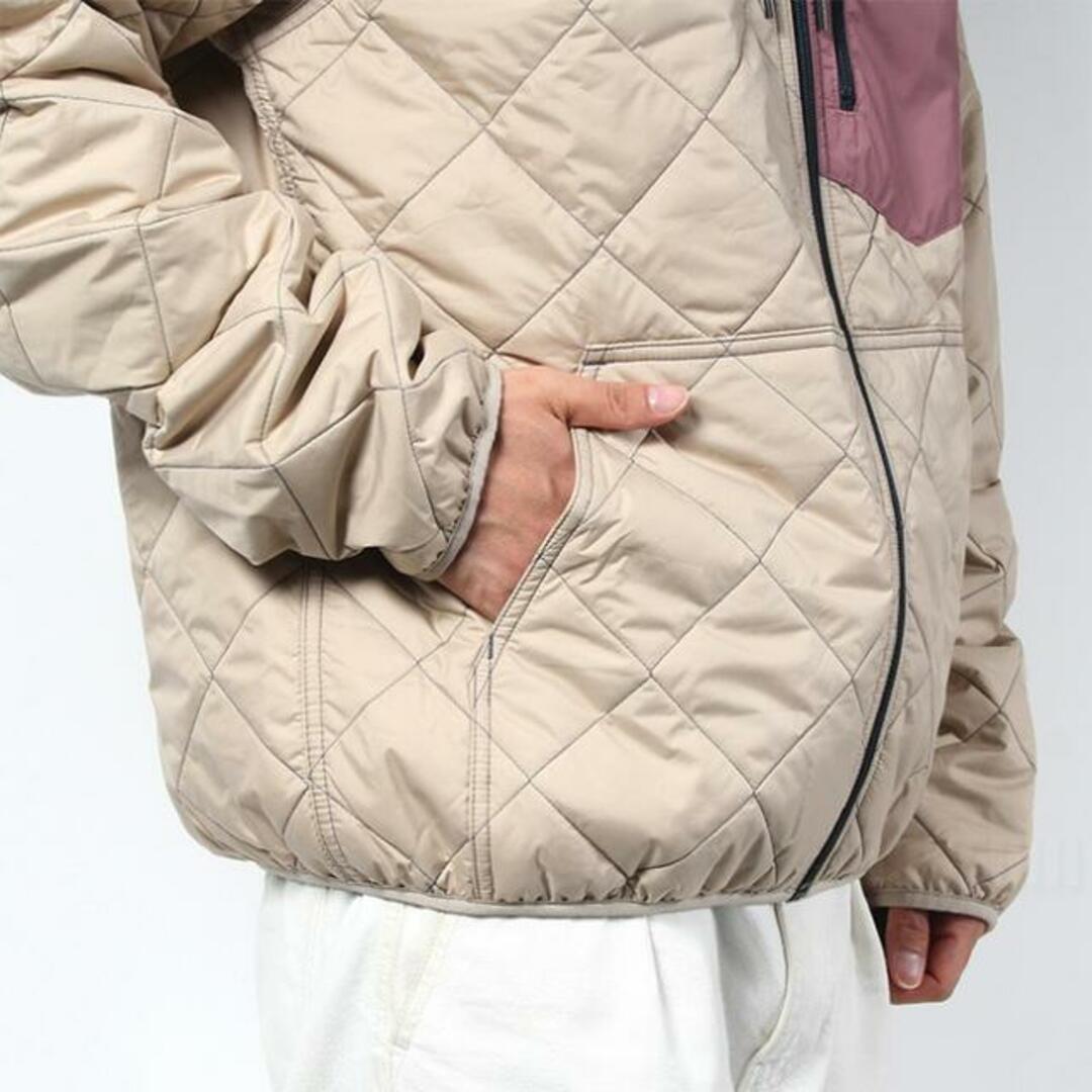 【新品未使用】 patagonia パタゴニア ジャケット キルティング フーディー MENS DIAMOND QUILTED BOMBER HOODY 27610 【Lサイズ/OAR TAN】