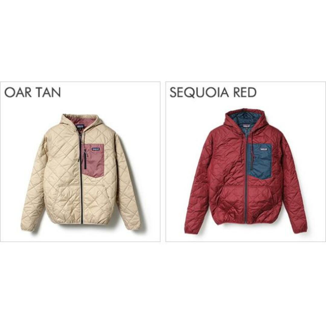 【新品未使用】 patagonia パタゴニア ジャケット キルティング フーディー MENS DIAMOND QUILTED BOMBER HOODY 27610 【XSサイズ/SEQUOIA RED】