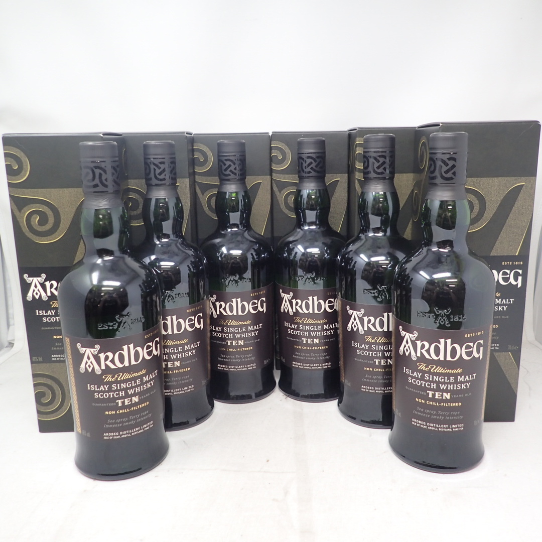 アードベッグ 10年 700ml ARDBEG 6本セット 同梱不可【7F】